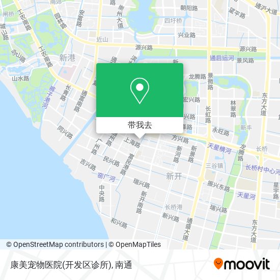 康美宠物医院(开发区诊所)地图