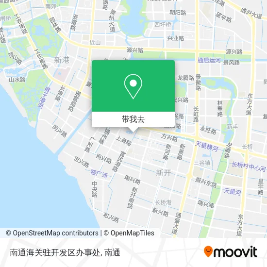 南通海关驻开发区办事处地图