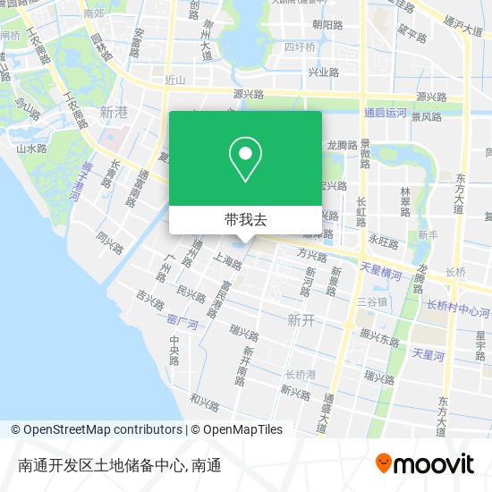 南通开发区土地储备中心地图