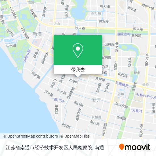 江苏省南通市经济技术开发区人民检察院地图