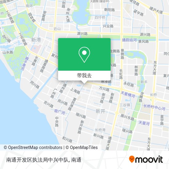南通开发区执法局中兴中队地图