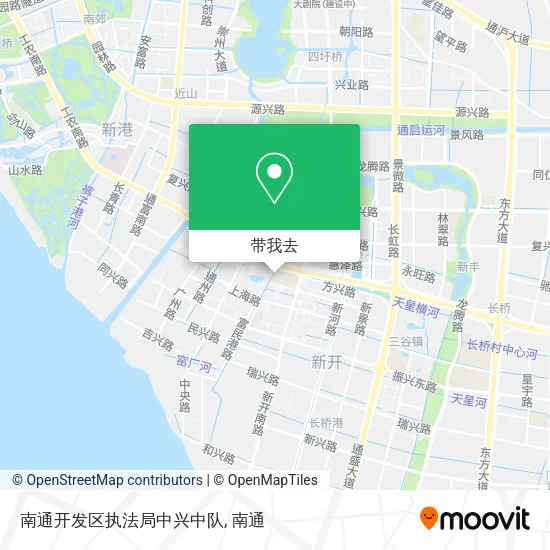 南通开发区执法局中兴中队地图