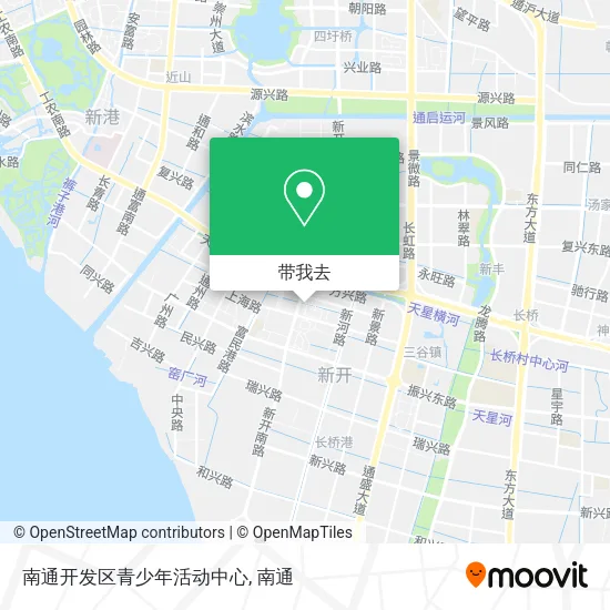 南通开发区青少年活动中心地图