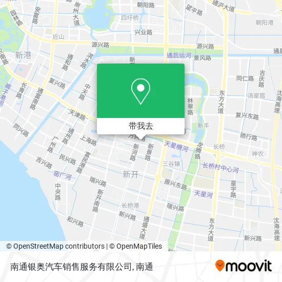 南通银奥汽车销售服务有限公司地图