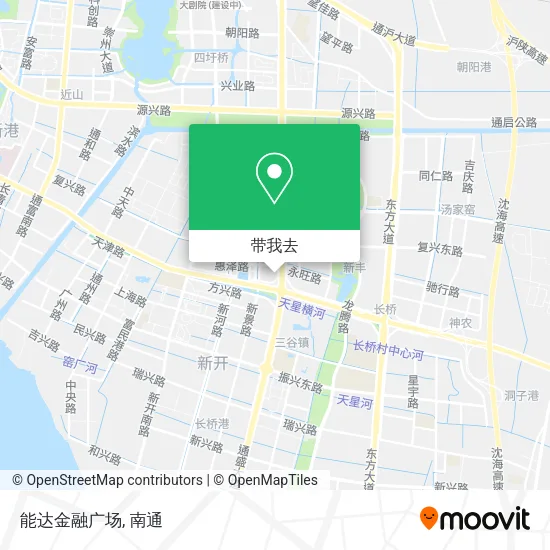 能达金融广场地图