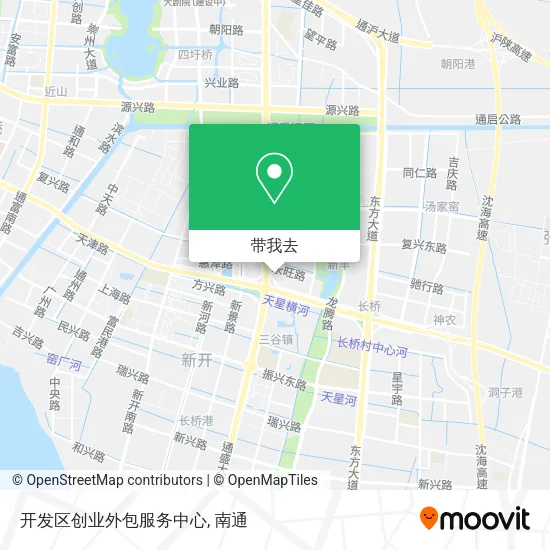 开发区创业外包服务中心地图