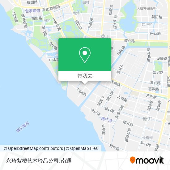 永琦紫檀艺术珍品公司地图