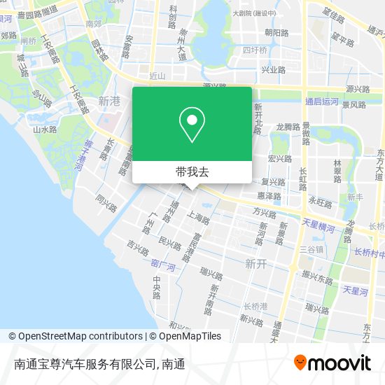 南通宝尊汽车服务有限公司地图