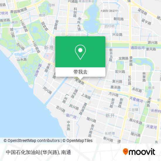 中国石化加油站(华兴路)地图