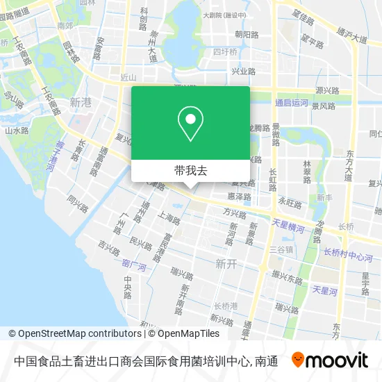 中国食品土畜进出口商会国际食用菌培训中心地图