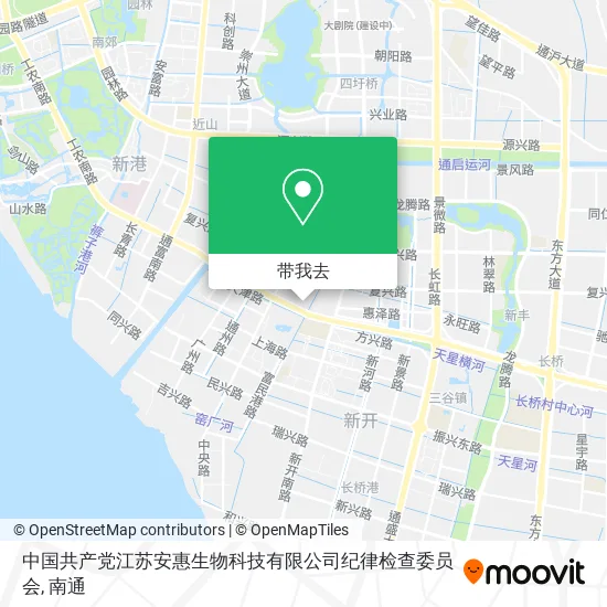中国共产党江苏安惠生物科技有限公司纪律检查委员会地图