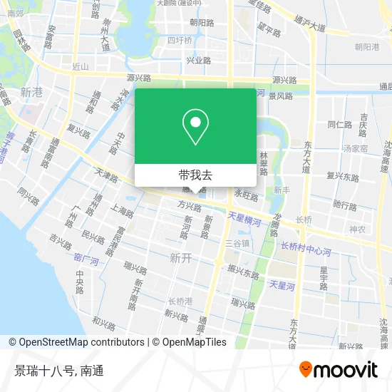 景瑞十八号地图