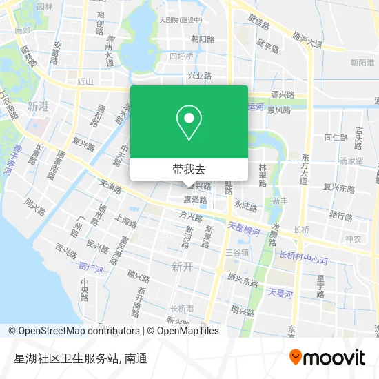 星湖社区卫生服务站地图