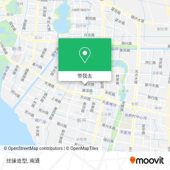 丝缘造型地图