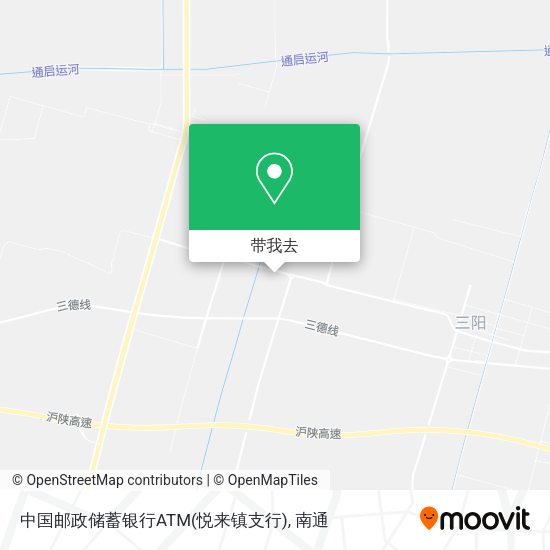 中国邮政储蓄银行ATM(悦来镇支行)地图
