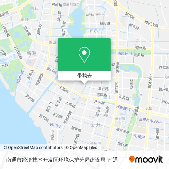 南通市经济技术开发区环境保护分局建设局地图