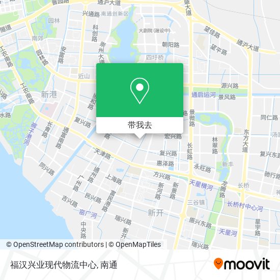 福汉兴业现代物流中心地图