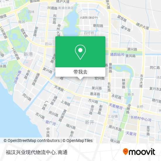 福汉兴业现代物流中心地图