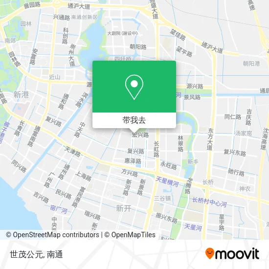 世茂公元地图