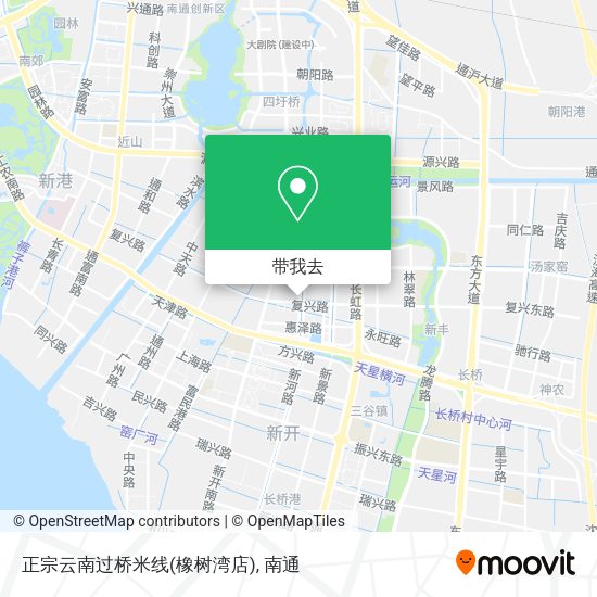 正宗云南过桥米线(橡树湾店)地图