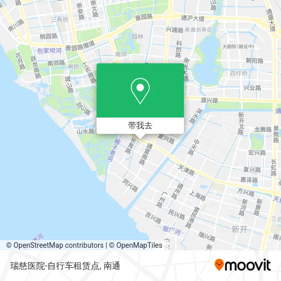 瑞慈医院-自行车租赁点地图