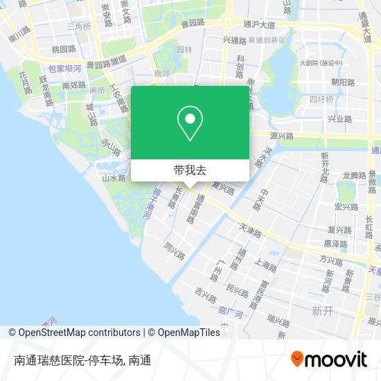 南通瑞慈医院-停车场地图
