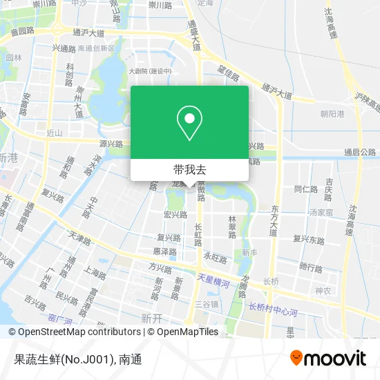 果蔬生鲜(No.J001)地图