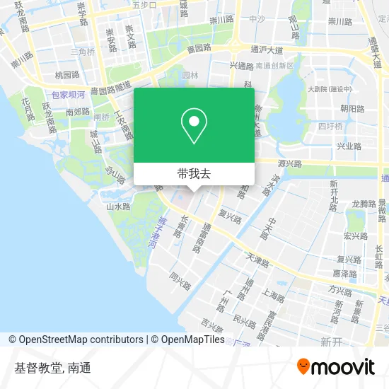 基督教堂地图
