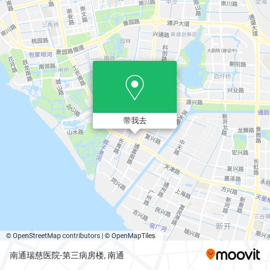 南通瑞慈医院-第三病房楼地图