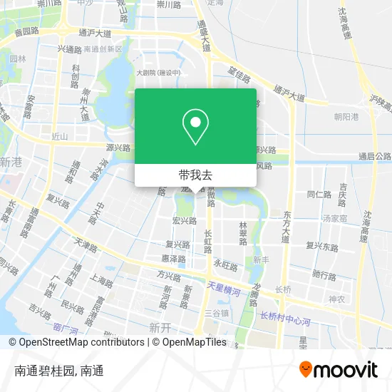 南通碧桂园地图