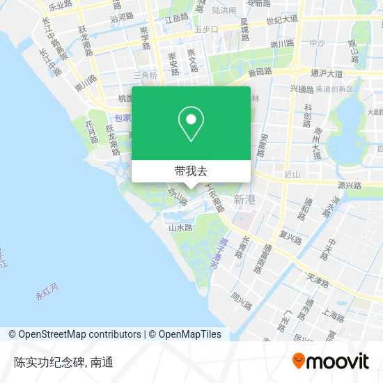 陈实功纪念碑地图