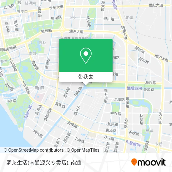 罗莱生活(南通源兴专卖店)地图