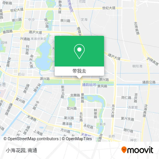 小海花园地图