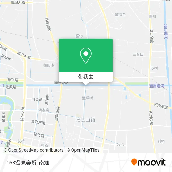 168温泉会所地图
