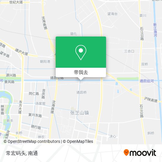 常宏码头地图