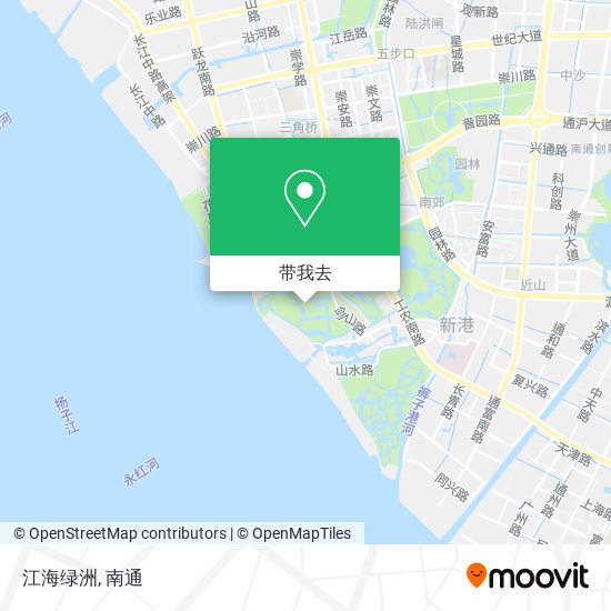 江海绿洲地图