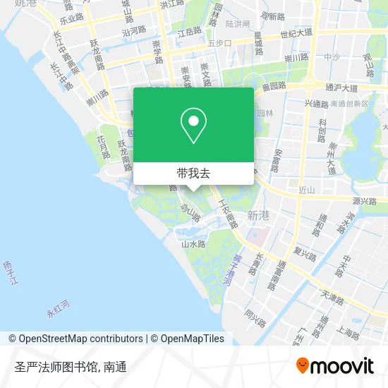 圣严法师图书馆地图