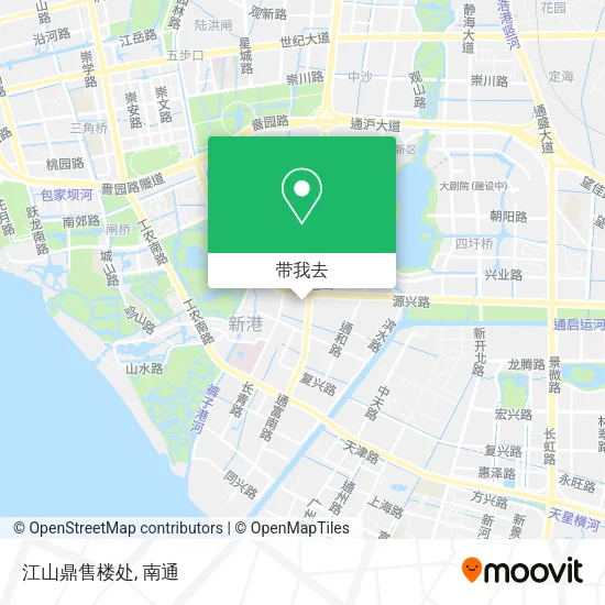 江山鼎售楼处地图