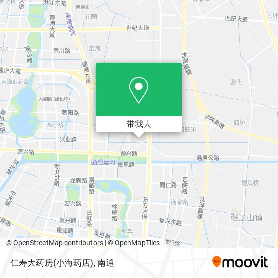 仁寿大药房(小海药店)地图