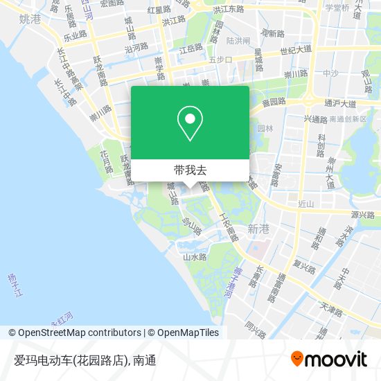 爱玛电动车(花园路店)地图