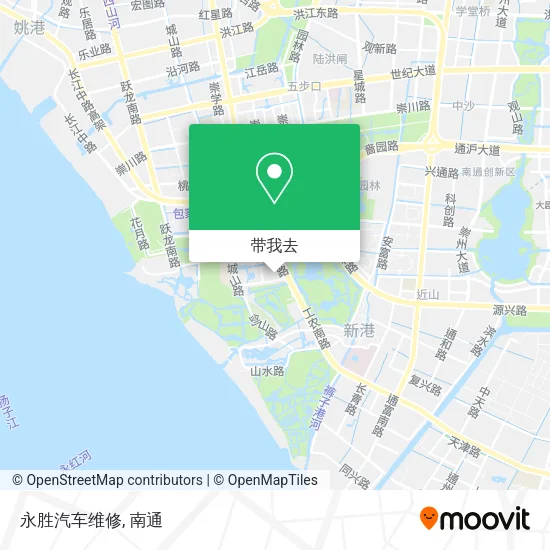永胜汽车维修地图