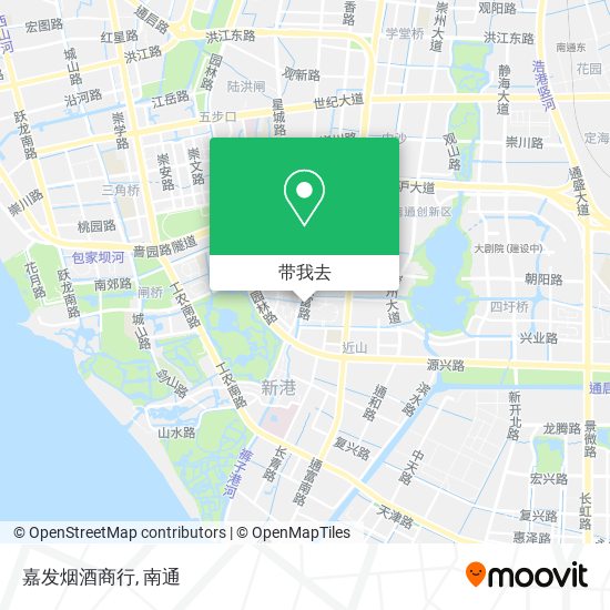 嘉发烟酒商行地图