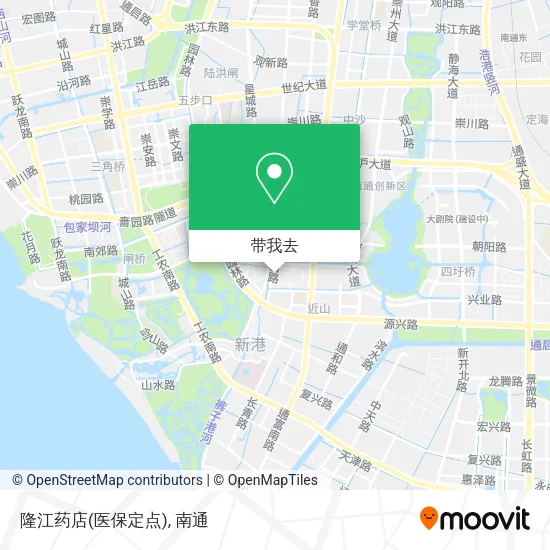 隆江药店(医保定点)地图