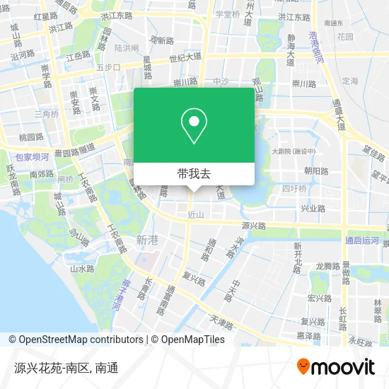 源兴花苑-南区地图