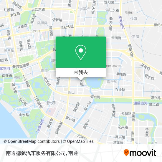 南通德驰汽车服务有限公司地图