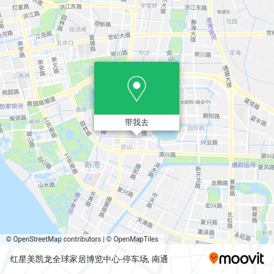 红星美凯龙全球家居博览中心-停车场地图