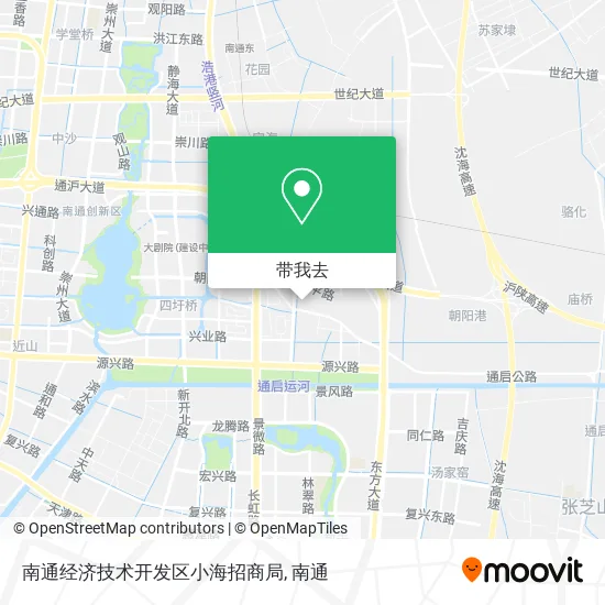 南通经济技术开发区小海招商局地图