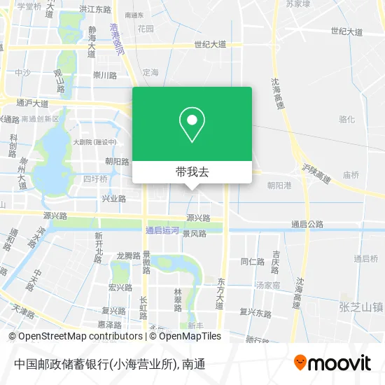 中国邮政储蓄银行(小海营业所)地图