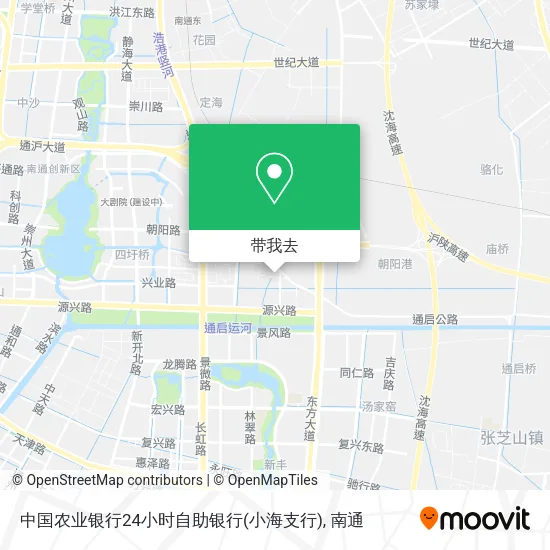 中国农业银行24小时自助银行(小海支行)地图