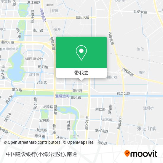 中国建设银行(小海分理处)地图